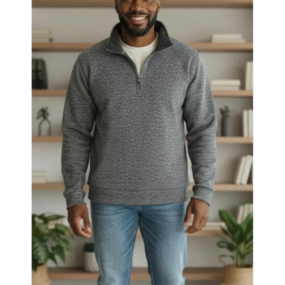 Weatherproof Vintage Mens XL/XXL Half-Zip Pullover Sweater 26Wx31L - Picture 1 of 6